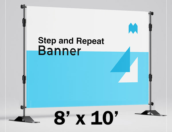 Step and Repeat Banners with Stand