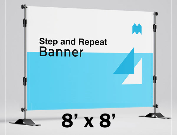 Step and Repeat Banners with Stand
